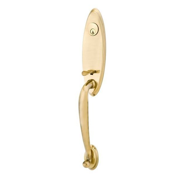 French Antique Brass Handleset 4411IWUS7, EMTEK, Mfr# 4411IWUS7